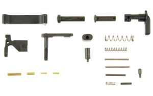 Geissele Standard Lower Parts Kit components laid out