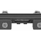 Geissele Super Precision ACOG Mount in black, machined 7075-T6 aluminum, fits Trijicon 4x ACOG
