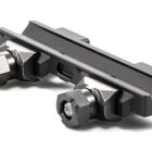 Geissele Super Precision ACOG Mount in black, machined 7075-T6 aluminum, fits Trijicon 4x ACOG