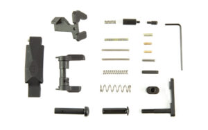 Geissele Ultra Duty Lower Parts Kit AR-15 black ambidextrous safety Maritime bolt catch billet trigger guard