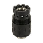 Gemtech MM9 LID 1/2-28 threaded piston core adapter in black