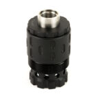 Gemtech MM9 LID 1/2-28 threaded piston core adapter in black