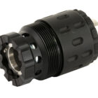 Gemtech MM9 LID 1/2-28 threaded piston core adapter in black