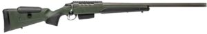 Tikka T3x Super Varmint JRTXRSV324 6mm Creedmoor 24-inch Tungsten Cerakote threaded barrel green synthetic stock
