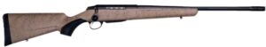 Tikka T3X Roughtech 6mm Creedmoor rifle with tan Roughtech synthetic stock