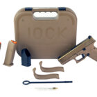 Glock 19X V 9mm pistol 4.02-inch barrel coyote finish with Glock night sights