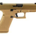 Glock 19X V 9mm pistol 4.02-inch barrel coyote finish with Glock night sights