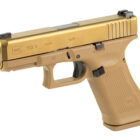 Glock 19X V 9mm pistol 4.02-inch barrel coyote finish with Glock night sights