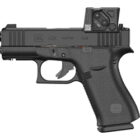 GLOCK 43X MOS8 9mm pistol with Aimpoint COA installed, black, two magazines
