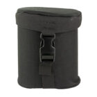 High Speed Gear NVG pouch dust bag combo in black for PVS-31-sized night vision devices