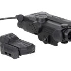 Holosun IRIS-GR1 green laser with remote cable switch mounted on a Picatinny rail