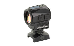 Holosun SCRS-GR MRS 20mm green multi-reticle solar charging rifle sight, black