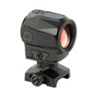 Holosun SCRS-GR MRS 20mm green multi-reticle solar charging rifle sight, black