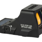 Holosun SCS-PDP-GR green 2 MOA dot and 32 MOA circle solar red dot sight for Walther PDP, black finish