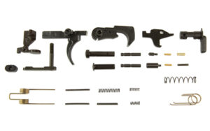 KAK Industry AR-15 Lower Parts Kit black no grip or trigger guard