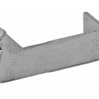 Lone Wolf 3.5 lb connector for Glock G42 and G43 in silver