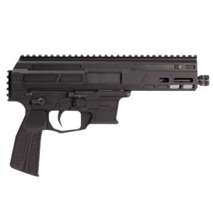 Matador Arms MATK-9G-B/B 9mm roller-delayed pistol, black, ambidextrous controls, threaded barrel