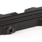 Midwest Industries Trijicon ACOG 2 lever QD mount in black, 6061 aluminum