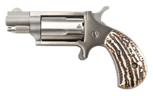 North American Arms MINI REV .22 WMR mini revolver with imitation stag grips