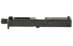 Noveske DM optics-ready DLC black slide for Glock 17/19 G4 with threaded barrel