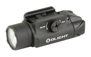 Olight PL-3R Valkyrie rechargeable rail-mount weapon light, black, up to 1500 lumens