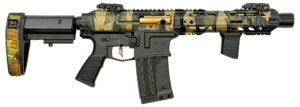ORTHOS Joker Elite Woodland Camo 12GA semi-automatic shotgun, 11in barrel