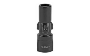 Rugged Suppressors Obsidian9 3-Lug Adapter OA006 5/8x24 for 9mm, black