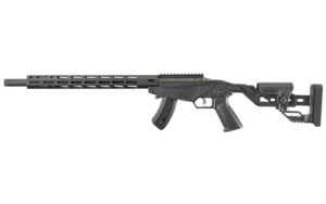 Ruger Precision Rimfire rifle, 18-inch threaded barrel, adjustable Quick-Fit stock, black finish
