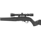 Ruger 10/22 .22 LR 16.4in threaded barrel black polymer stock with 3-9x40 scope