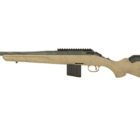 Ruger American Gen II Ranch 6mm ARC rifle 16.1 in cobalt fluted barrel with FDE splatter synthetic stock