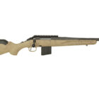 Ruger American Gen II Ranch 6mm ARC rifle 16.1 in cobalt fluted barrel with FDE splatter synthetic stock
