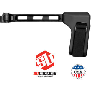 FS1913 PSB Folding Brace for 1913 Hinge Black with logo