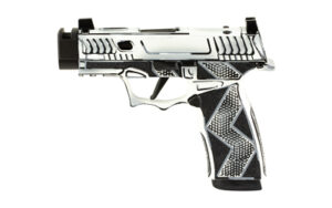 Sig Sauer P365X Komodo Anime 9mm compact pistol in white and black