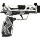 Sig Sauer P365X Komodo Anime 9mm compact pistol in white and black