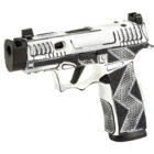 Sig Sauer P365X Komodo Anime 9mm compact pistol in white and black