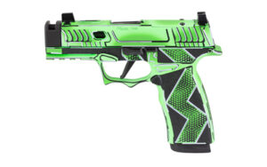 Sig Sauer SCT Anime Macro 365X 9mm 3.1 inch compensated barrel green black