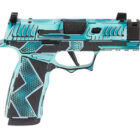 Sig Sauer SCT Anime Macro 365X CMP 9mm pistol blue and black anime finish