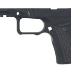 Sharps Bros Ruger RXM black grip module with wood grip panels