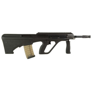 Steyr AUG A3 M2 5.56 NATO 16-inch rifle with extended Picatinny rail and waffle magazine