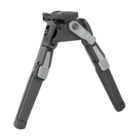 Savage Accu-Pod Sling Stud Bipod 7.2-10 in black polymer with high-traction rubber feet