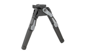 Savage Accu-Pod Sling Stud Bipod 7.2-10 in black polymer with high-traction rubber feet