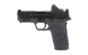 Smith & Wesson Equalizer 9mm micro-compact pistol with Viridian RFX11 and Savior bag