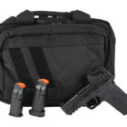 Smith & Wesson Equalizer 9mm micro-compact pistol with Viridian RFX11 and Savior bag