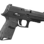TALON granulate adhesive grip for Sig P320 Compact medium module in black