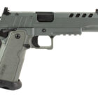 Tisas 1911 Night Stalker 9mm gray Cerakote double-stack pistol with 17rd magazines