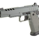 Tisas 1911 Night Stalker 9mm gray Cerakote double-stack pistol with 17rd magazines