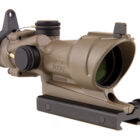 Trijicon ACOG 4x32 Amber XHR .223 rifle scope in Flat Dark Earth with TA51 mount
