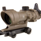 Trijicon ACOG 4x32 Amber XHR .223 rifle scope in Flat Dark Earth with TA51 mount
