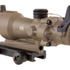 Trijicon ACOG 4x32 Amber XHR .223 rifle scope in Flat Dark Earth with TA51 mount