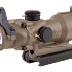 Trijicon ACOG 4x32 Amber XHR .223 rifle scope in Flat Dark Earth with TA51 mount